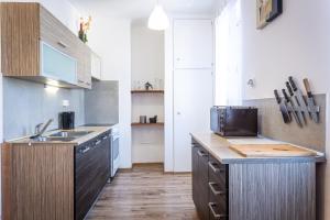 Nhà bếp/bếp nhỏ tại Apartmán Géčko