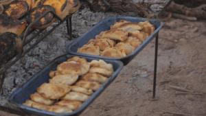 Comida en la villa o alrededores