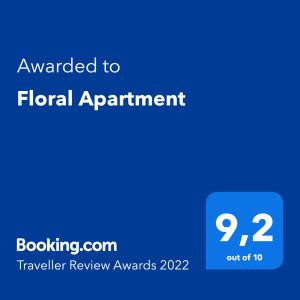 Зображення з фотогалереї помешкання Floral Apartment у Задарі