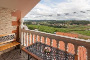 En balkong eller terrasse på La Centinela, Geoparque Costa Quebrada