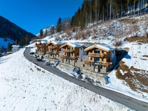 Un paisaje natural cerca del chalet de montaña