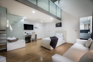 TV/trung tâm giải trí tại Arch Rome Suites