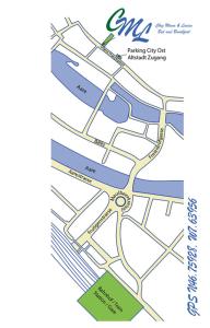 a map of the parking city of antwerp at Chez Muna & Lucien in Thun