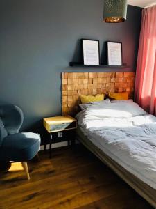 Vuode tai vuoteita majoituspaikassa Apartament na Okulickiego - Centrum !!