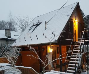 겨울의 Szöcske Guesthouse In the Danube Bend near Budapest