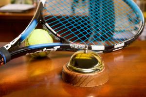 Comodidades para jogar ténis e squash em Logis Hotel-Restaurant Dimmer ou nas proximidades