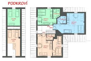 Apartmány U Muzea kat planı