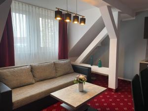 Khu vực ghế ngồi tại Hotel Berlin