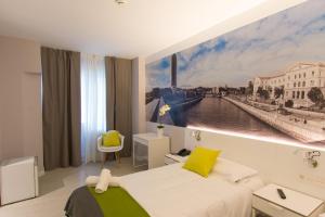 Area tempat duduk di Bilbao City Rooms