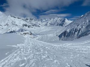 Nido Alpino Fiescheralp durante el invierno