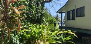 Taman di luar Are Tamareni 2BR Beach Cottage or River Studio