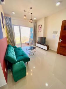 Posezení v ubytování Sunshine Homestay Vung Tau Gold Sea Căn Hộ Biển