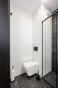 A bathroom at KarPatti Apartment