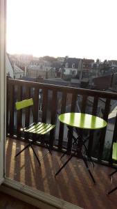 En balkong eller terrasse på 3 pièces Deauville Centre + wifi