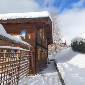 Chambre d'hôtes L'ours Bleu през зимата