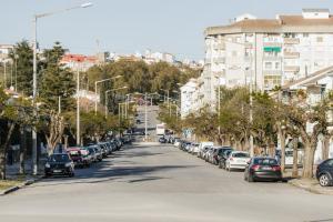 The surrounding neighborhood or a neighborhood close to the holiday home