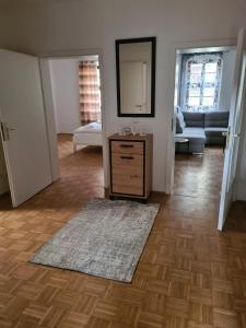 Llit o llits en una habitació de Ferienwohnung Villa Fortuna