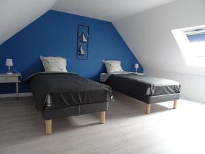 O zonă de relaxare la Holiday home, Douarnenez