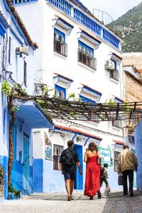 Oaspeți care stau la Hotel Chefchaouen