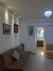 Khu vực ghế ngồi tại Apartamento Top Praça da Bandeira - Praia do Forte