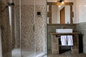 A bathroom at POSADA SEMILLA