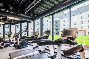 Gimnàs o zona de fitness de Park Inn by Radisson Danube Bratislava