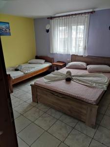 Krevet ili kreveti u jedinici u okviru objekta Hotel Ifigenia Paralia Katerinis plaz