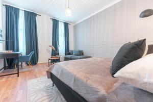 Oleskelutila majoituspaikassa City Appartement WAGRAM am Hauptbahnhof