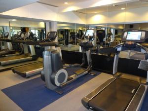 Fitness center at/o fitness facilities sa The Residency Towers