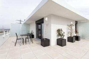 Uma varanda ou terraço em Tulip Inn Massy Palaiseau - Residence