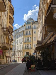 O edifício em que o hotel se localiza