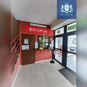 The lobby or reception area at HOTEL RADOMSKO