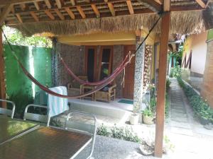 Vrt u objektu Pelangi Homestay Bungalow Gili gede