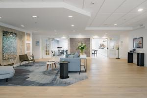 A seating area at Hotel Bethany Beach