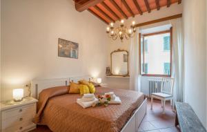 Una cama o camas en una habitación de Porta San Frediano