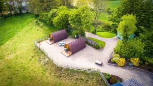 En trädgård utanför Westport Glamping at Doon Angus Farm