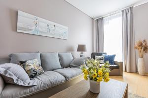 Zona d'estar a Jomas street apartment