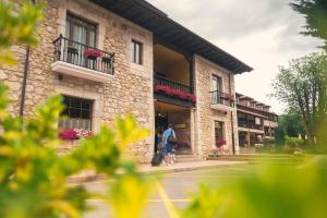 O edifício em que o hotel se localiza