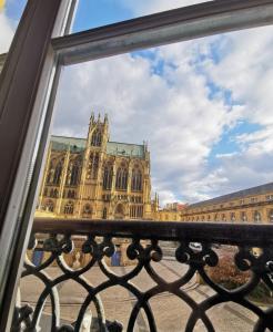 Balcó o terrassa a Hôtel de la Cathédrale Metz