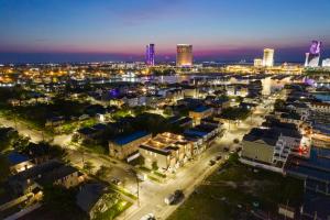 General view ng Atlantic City o city view na kinunan mula sa holiday home