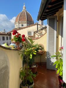 Balkon ili terasa u objektu Al Campanile