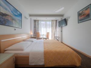 Postel nebo postele na pokoji v ubytování Hotel Montenegro