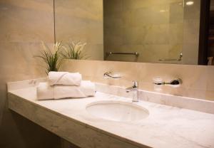 Um banheiro em Xenon Hotel & SPA