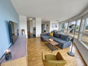 O zonă de relaxare la ARISER - Zug Central Business Apartment