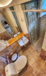 A bathroom at The Bungalow