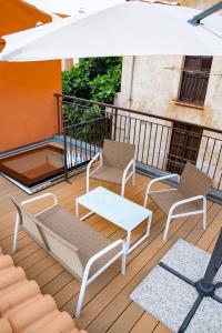 A balcony or terrace at Alguer Relais