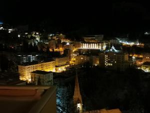 Γενική άποψη της πόλης Bad Gastein ή θέα της πόλης από  αυτό το διαμέρισμα