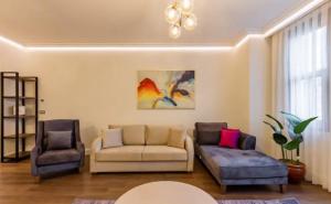 Χώρος καθιστικού στο Istanbul Taksim 360 Luxury Apartment