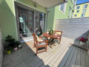 Балкон или терраса в The Seabreeze Apartment Turku