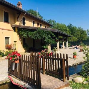 Vrt pred nastanitvijo Agriturismo Helianthus